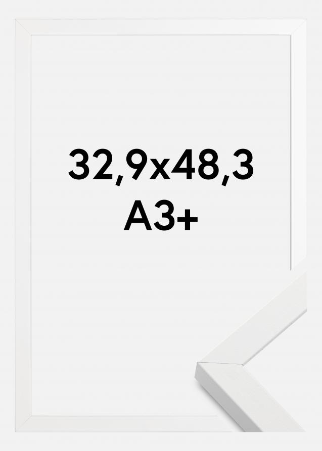 Kehys Amanda Box Valkoinen 32,9x48,3 cm (A3+)