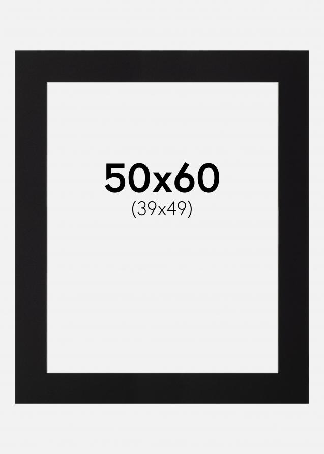 Paspatuuri Canson Musta (Valkoinen keskus) 50x60 cm (39x49)
