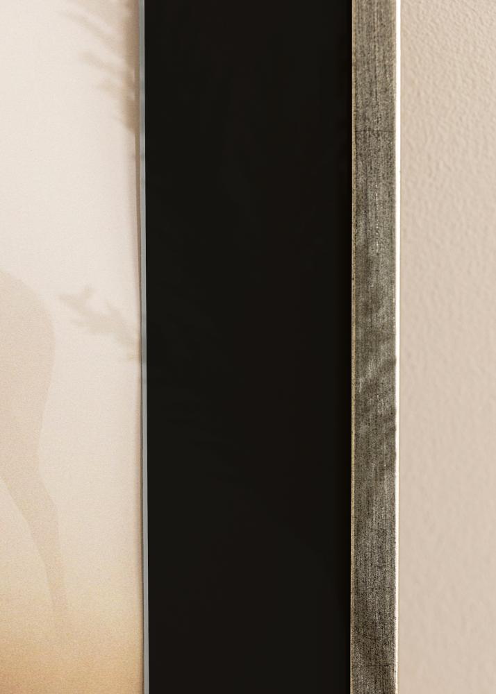 Kehys Galant Hopea 50x70 cm - Paspatuuri Musta 16x24 tuumaa