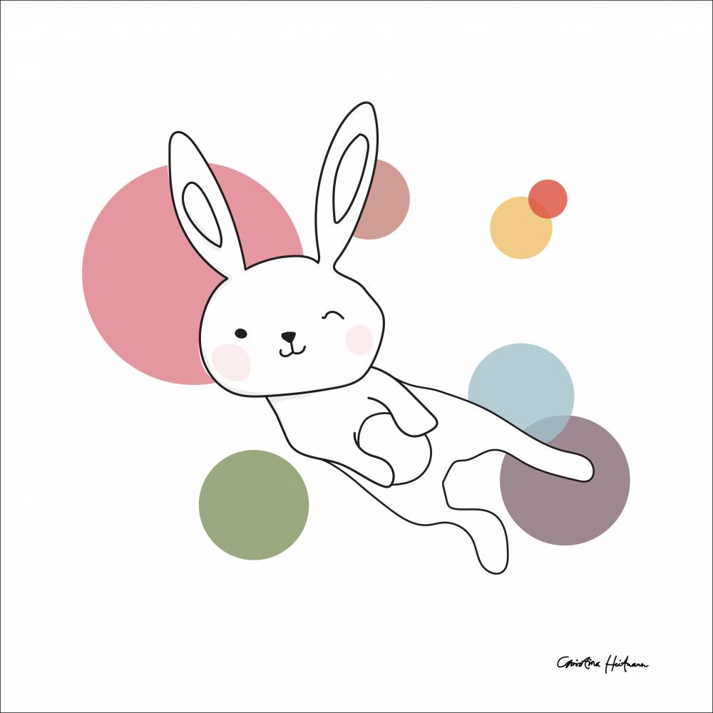 Space Rabbits-SELENA Juliste