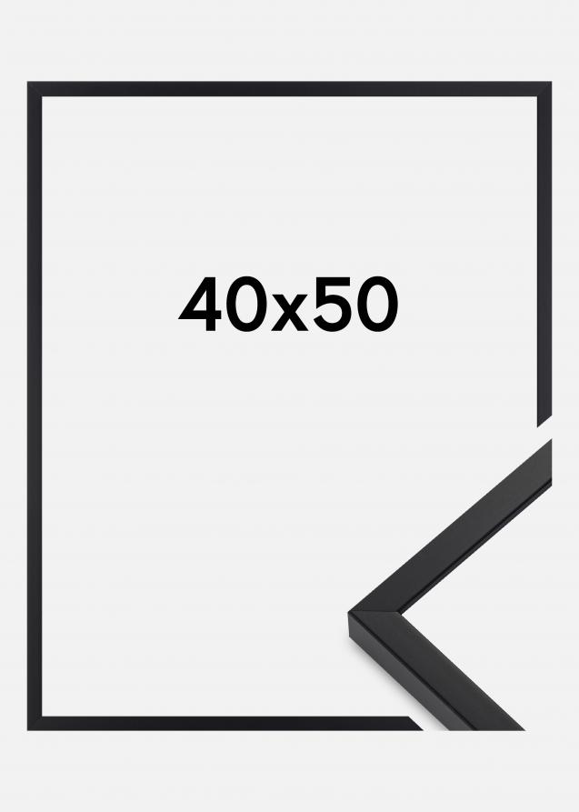 Kehys E-Line Akryylilasi Musta 40x50 cm