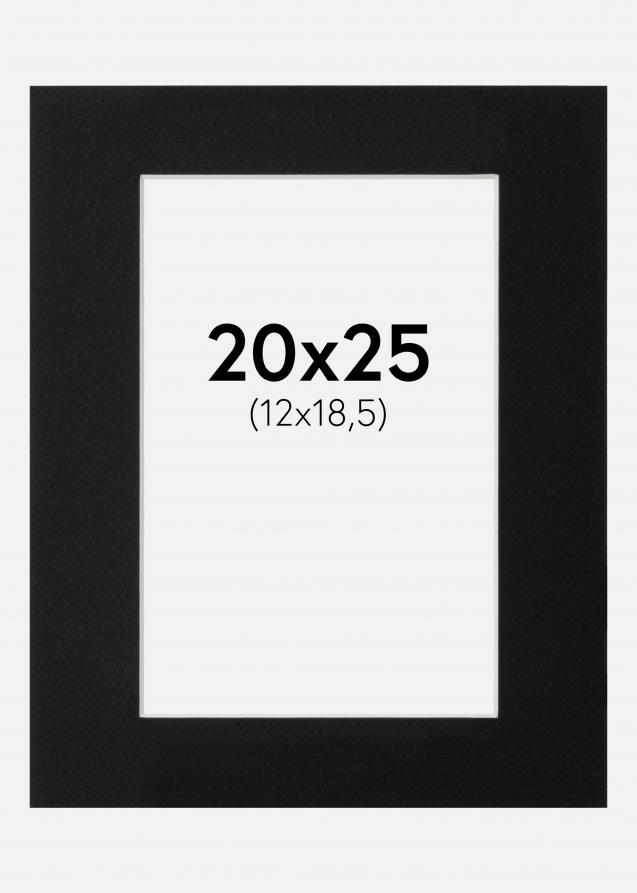 Paspatuuri Canson Musta (Valkoinen keskus) 20x25 cm (12x18,5)