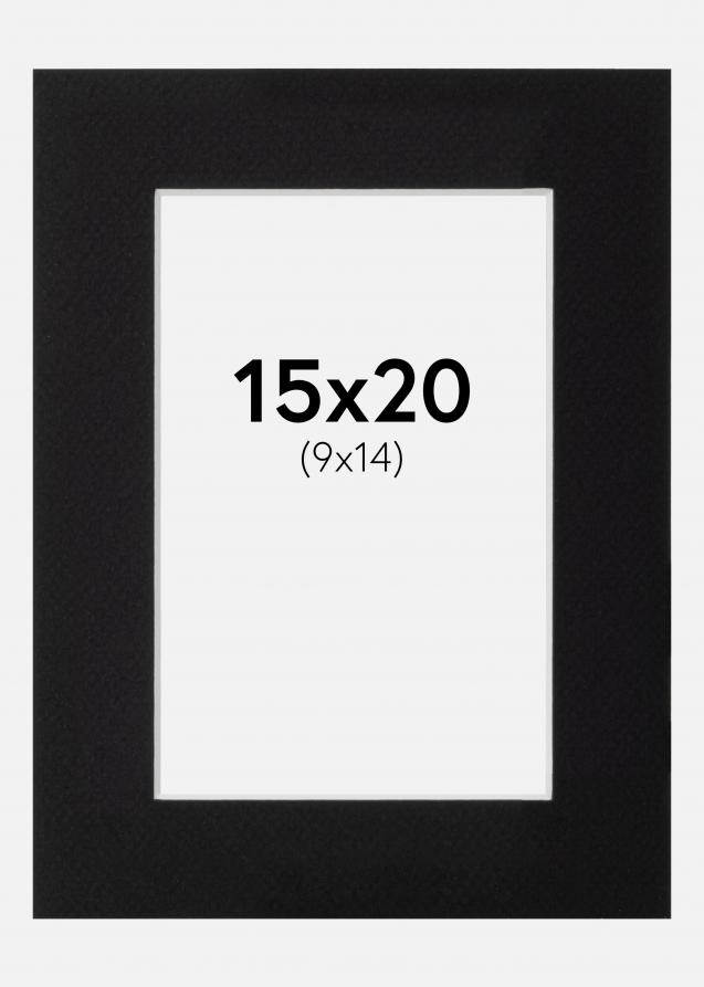 Paspatuuri Canson Musta (Valkoinen keskus) 15x20 cm (9x14)