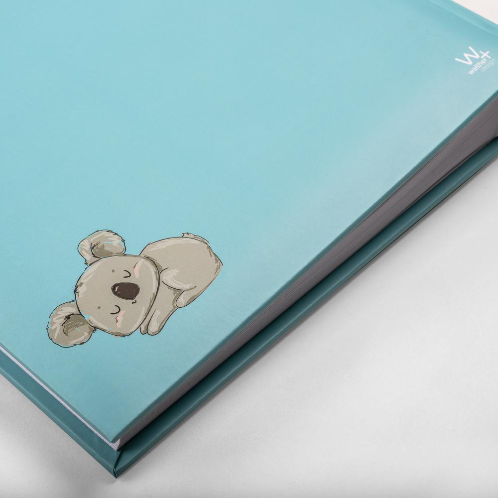 Dreamer Vauva-albumi Turkoosi - 22,5x24 cm (80 Valkoista sivua / 40 lehte)