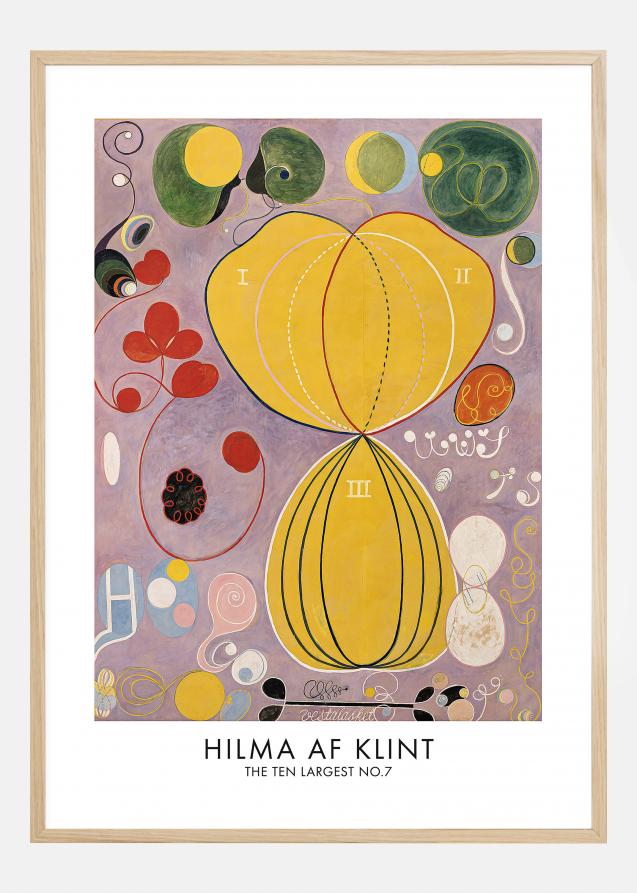 Hilma af Klint - The Ten Largest No.7 Juliste