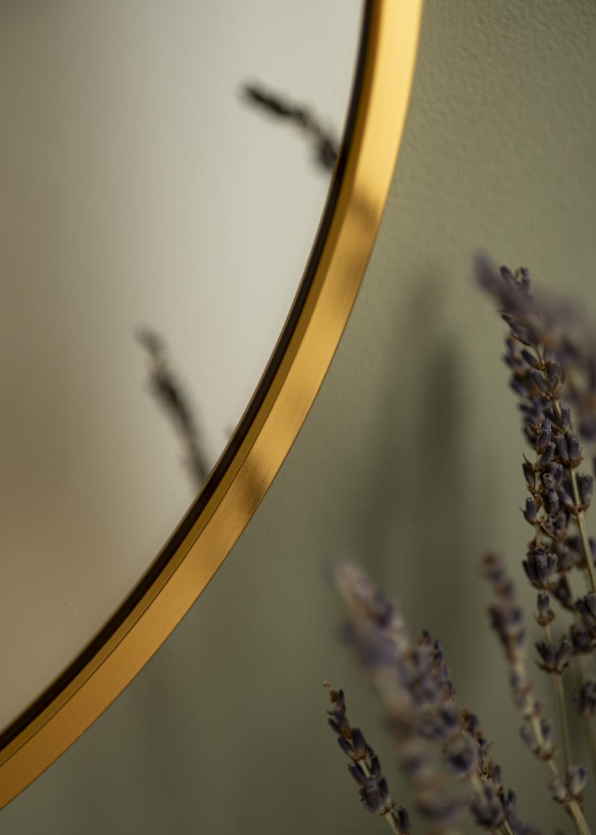 KAILA Round Mirror - Edge Gold 40 cm Ø
