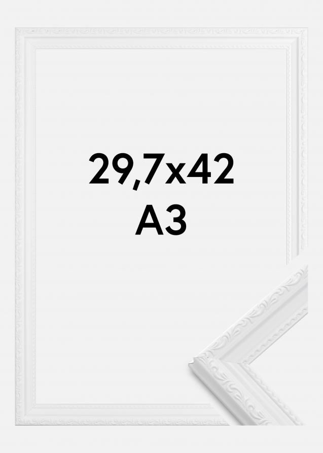 Kehys Abisko Akryylilasi Valkoinen 29,7x42 cm (A3)
