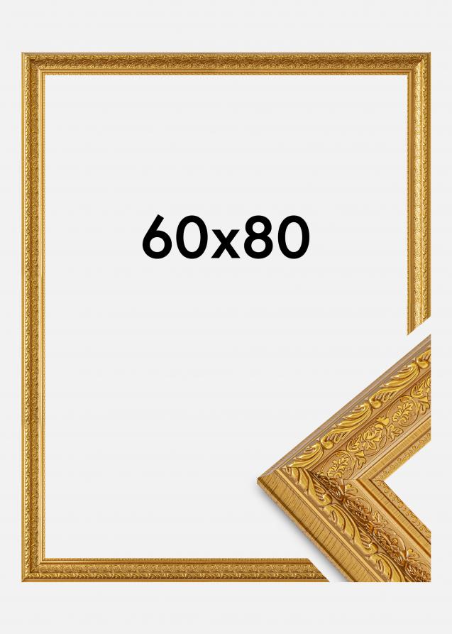 Kehys Ornate Akryylilasi Kulta 60x80 cm