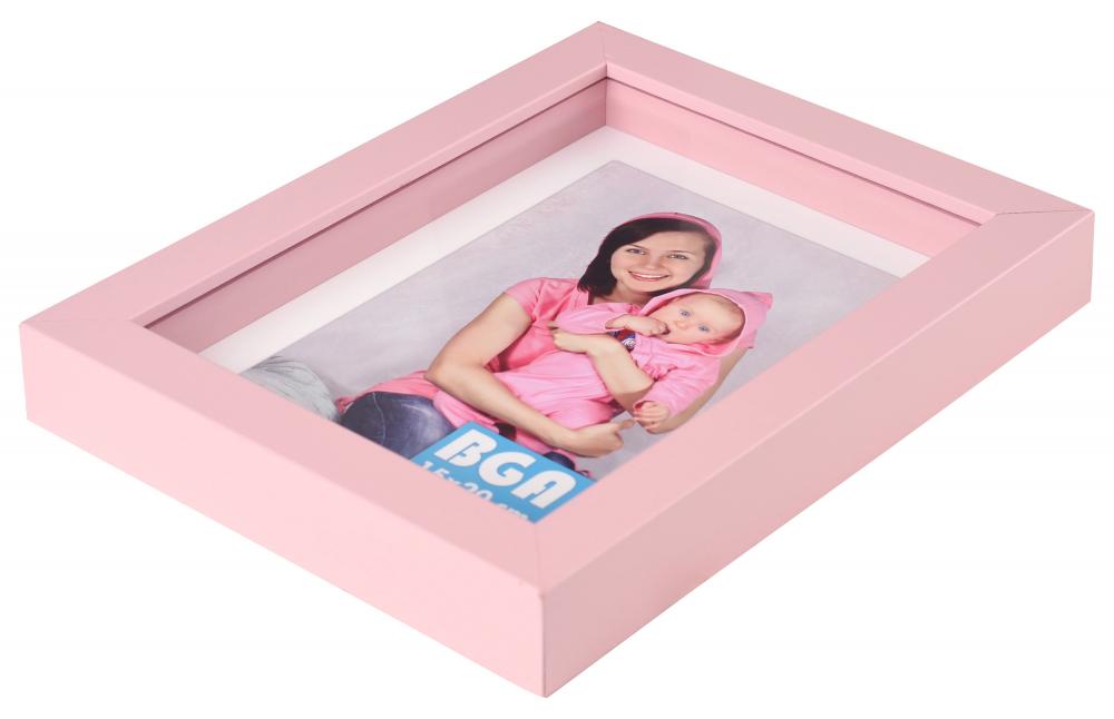 Kehys Amanda Box Vaaleanpunainen 13x18 cm