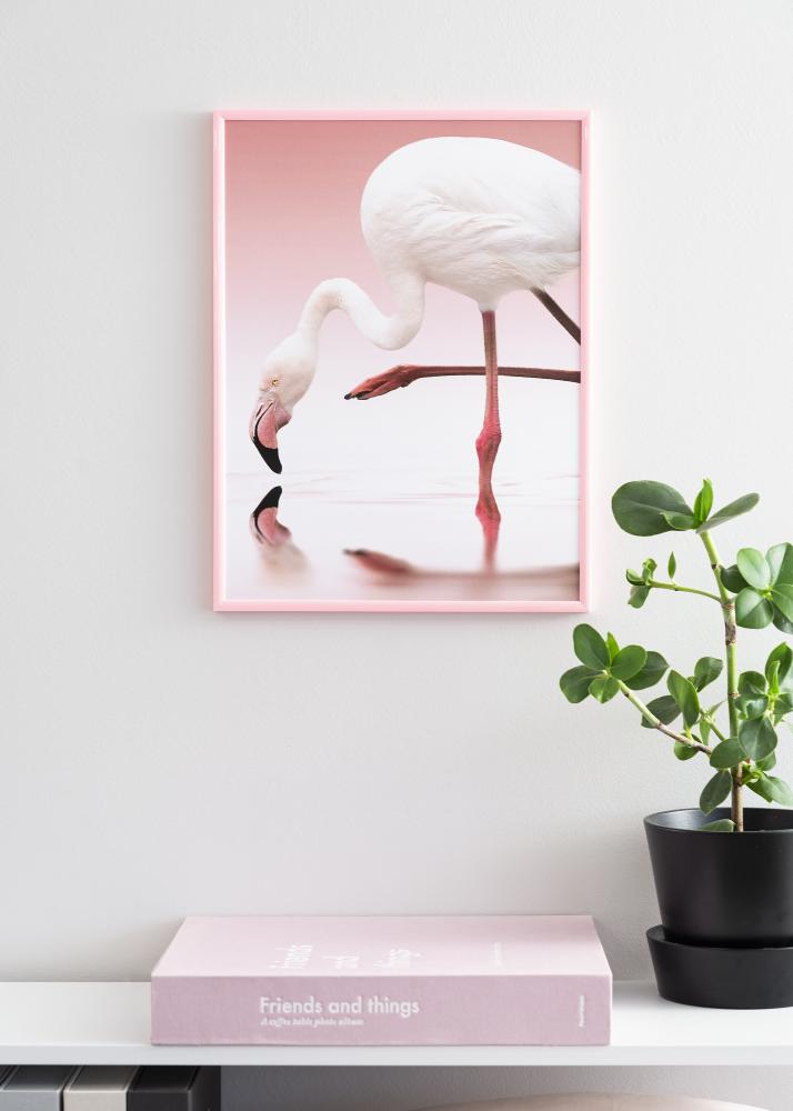 Kehys New Lifestyle Akryylilasi Vaaleanpunainen 40x50 cm