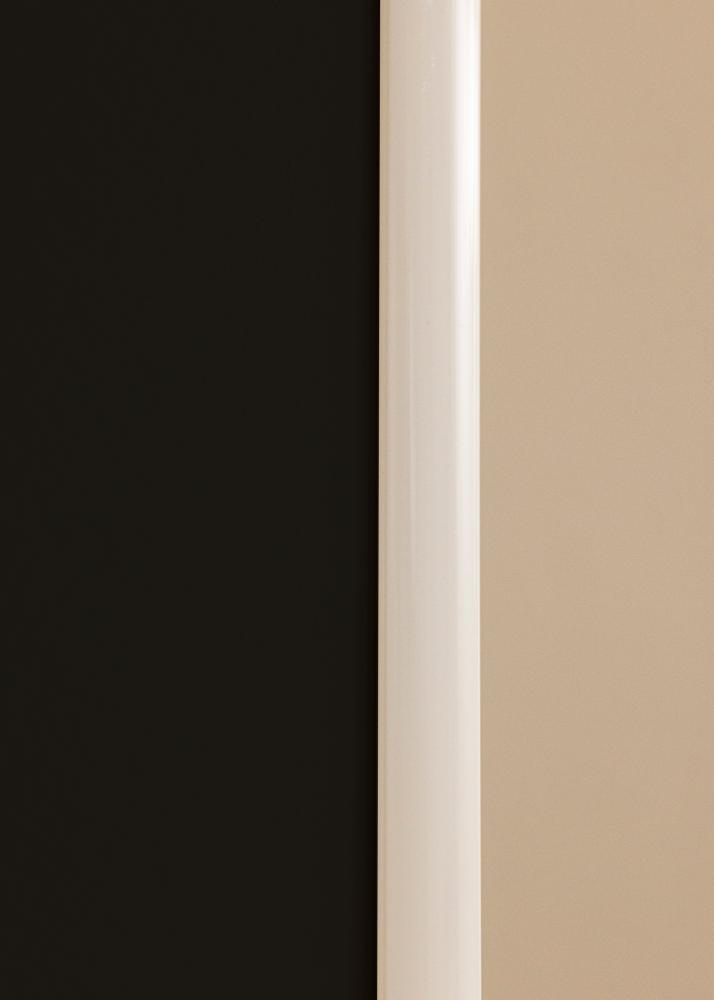 Kehys New Lifestyle Valkoinen 70x100 cm - Passepartout Musta 59,4x84 cm (A1)