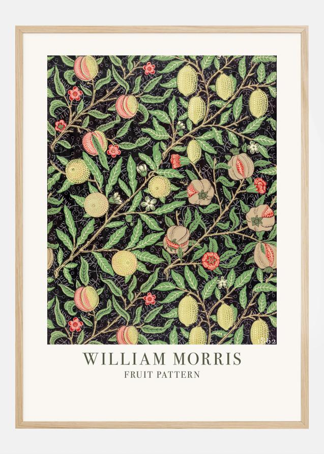 William Morris - Fruit Pattern Juliste