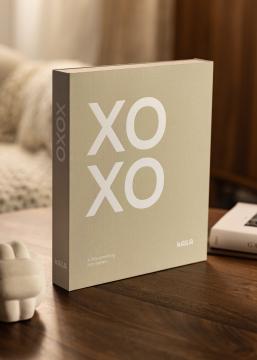 KAILA XOXO Greige - Coffee Table Photo Album (60 Mustaa sivua / 30 lehteä)