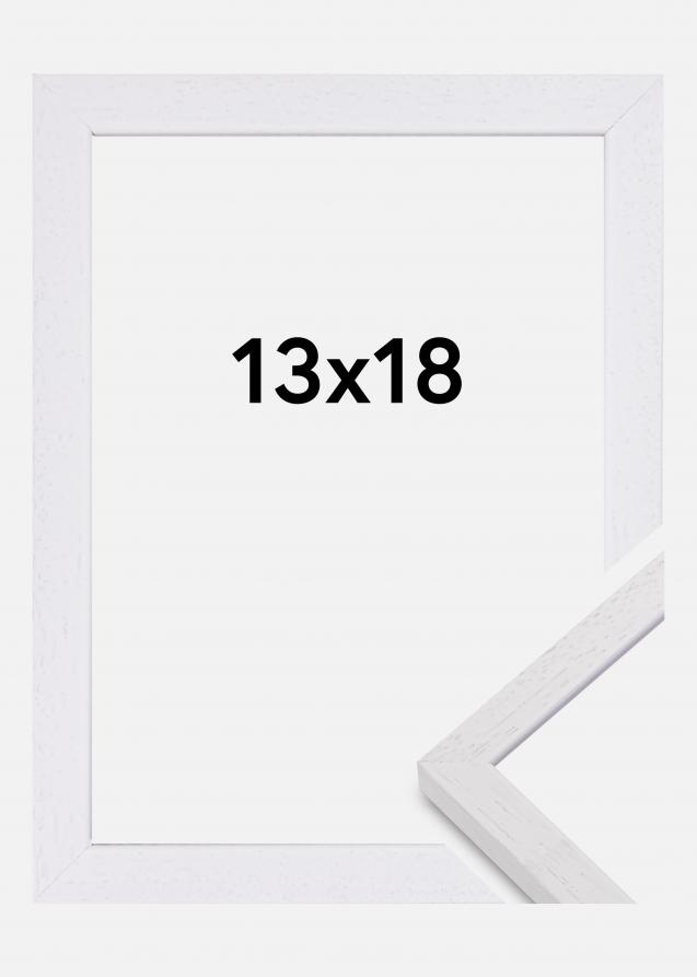 Valokuvakehys Glendale Matta heijastamaton lasi Valkoinen 13x18 cm