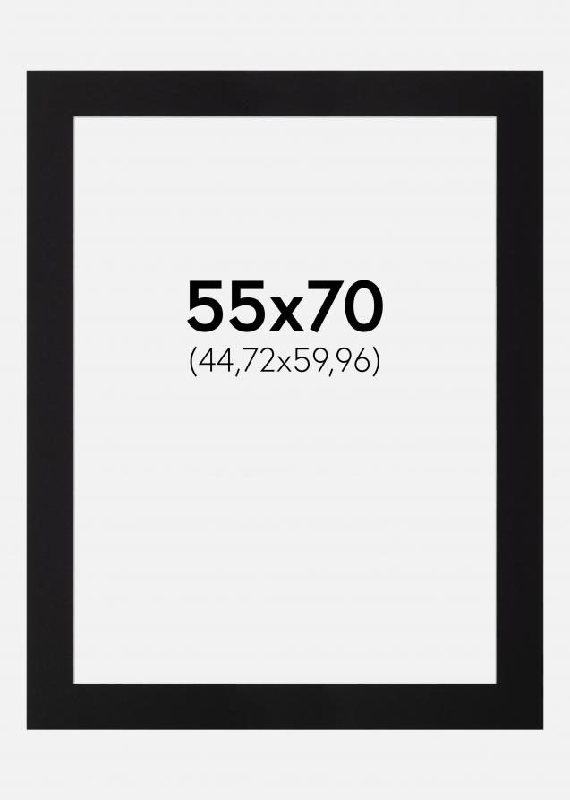 Paspatuuri Canson Musta (Valkoinen keskus) 55x70 cm (44,72x59,96)