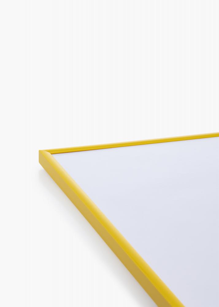 Kehys New Lifestyle Keltainen 70x100 cm - Passepartout Valkoinen 24x36 tuumaa