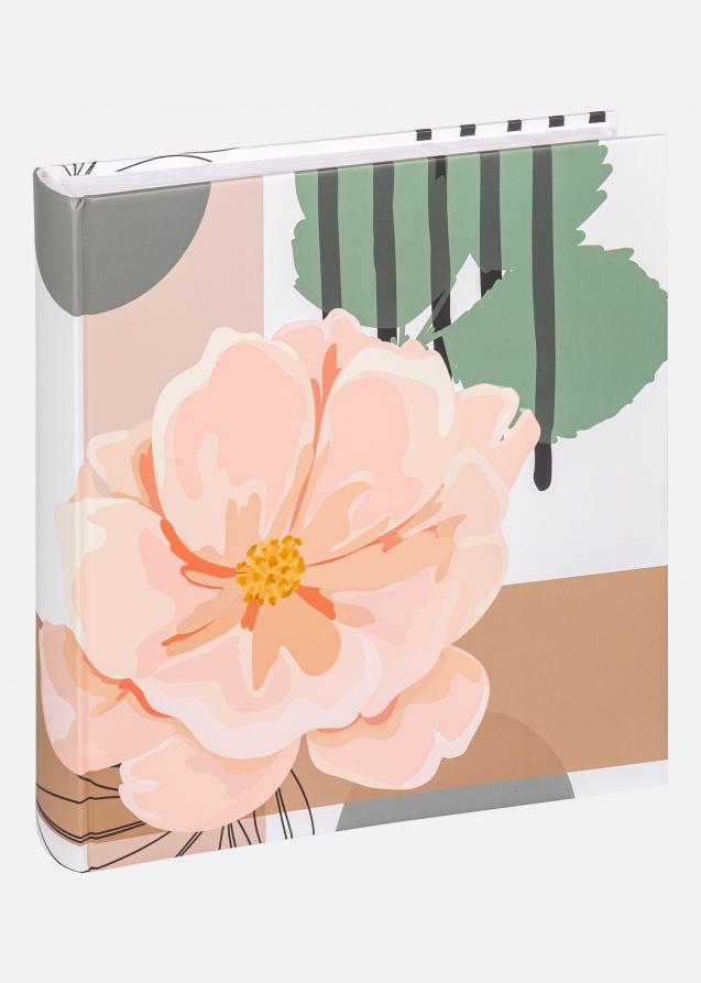 Variety floral Albumi Roosa - 28x29 cm (60 Valkoista sivua / 30 lehteä)