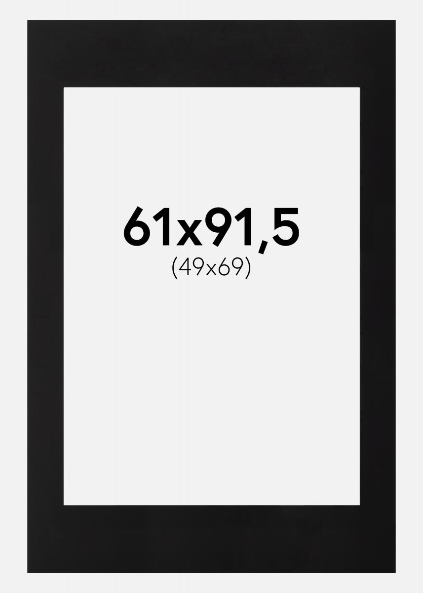 Paspatuuri Musta (Musta keskus) 61x91,5 cm (49x69)