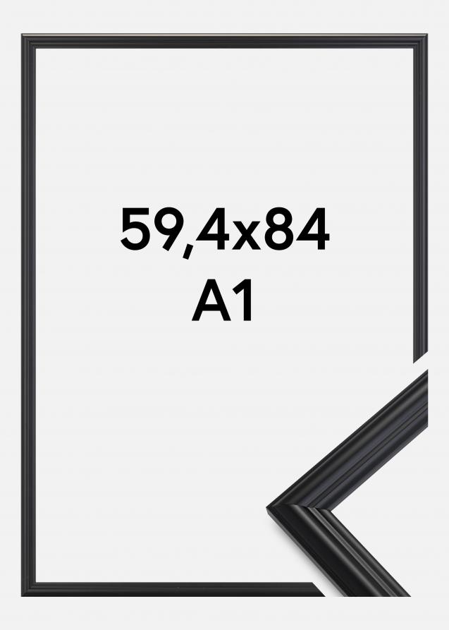 Kehys Siljan Akryylilasi Musta 59,4x84 cm (A1)