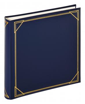 Neliö Sininen - 30x30 cm (100 Valkoista sivua / 50 lehteä)