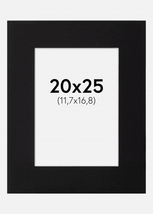 Paspatuuri Canson Musta (Valkoinen keskus) 20x25 cm (11,7x16,8)