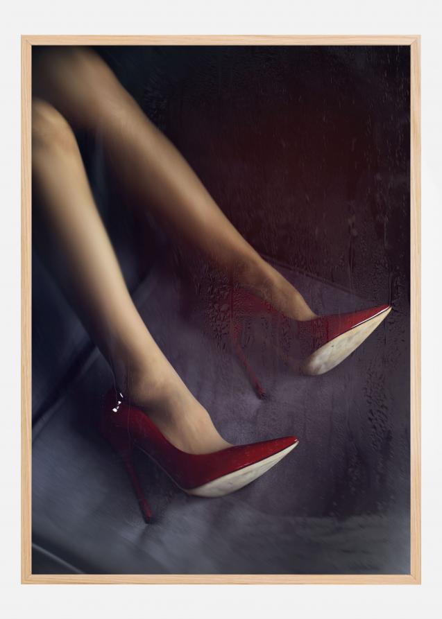 Red heels Juliste