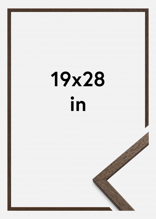Kehys Edsbyn Akryylilasi Saksanpähkinä 19x28 inches (48,26x71,12 cm)