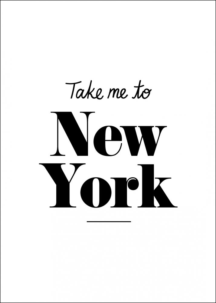 Take me to New York - Black Juliste