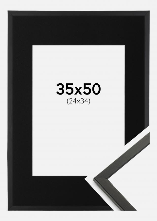 Kehys Galant Musta 35x50 cm - Paspatuuri Musta 25x35 cm