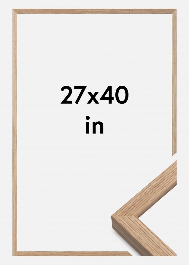 Kehys Amanda Box Akryylilasi Tammi 27x40 inches (68,58x101,6 cm)