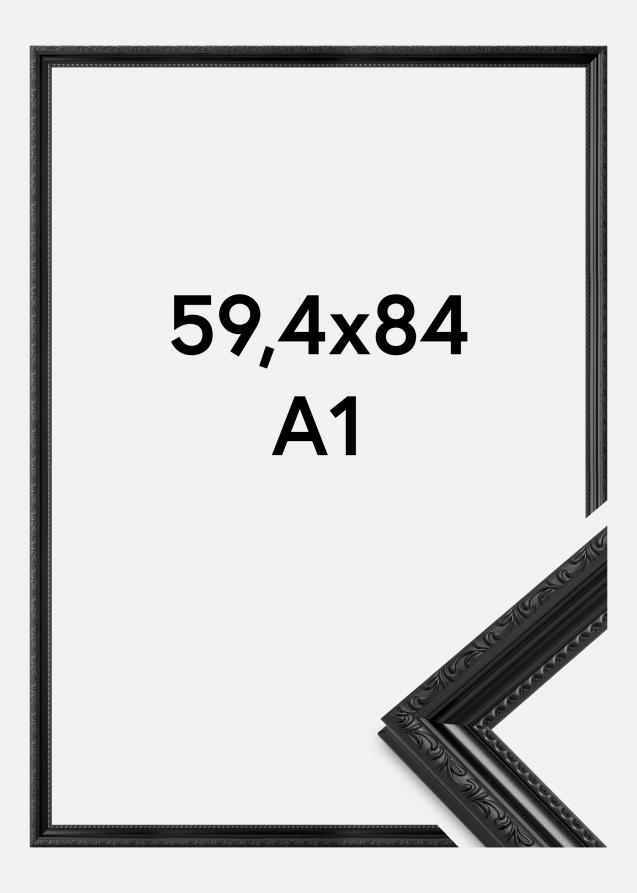 Kehys Abisko Akryylilasi Musta 59,4x84 cm (A1)