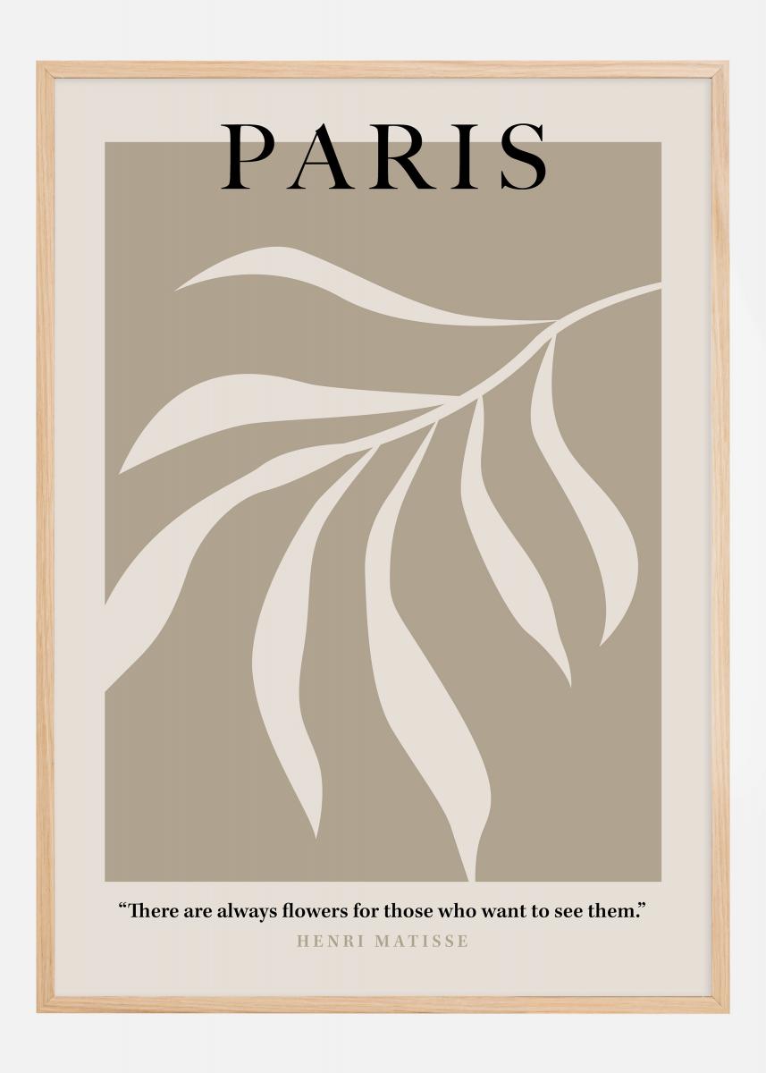Henri Matisse - Paris Art Beige Juliste