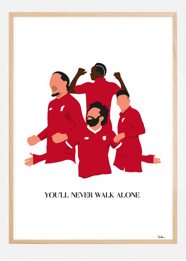 You Will Never Walk Alone-Liverpool Players Juliste