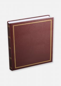 Diamant Albumi Viininpunainen 27,5x32 cm (100 Valkoista sivua / 50 lehteä)