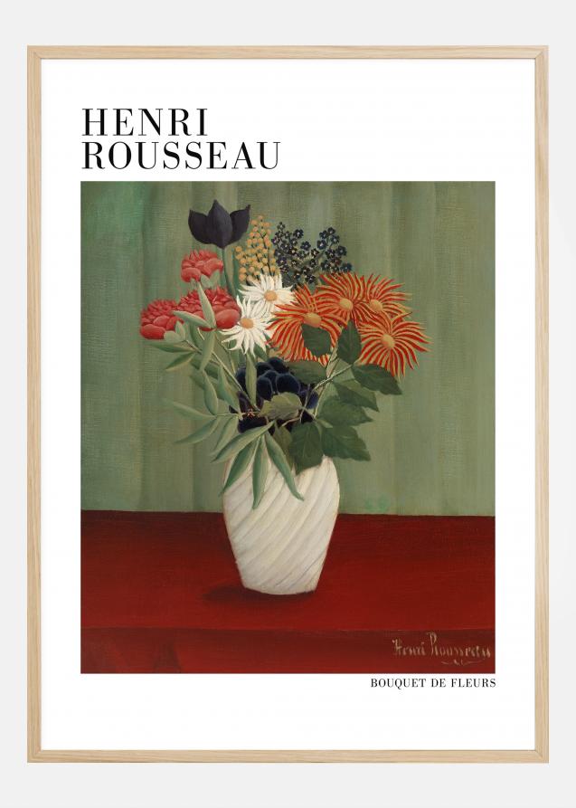 Henri Rousseau - Bouquet De Fleurs Juliste