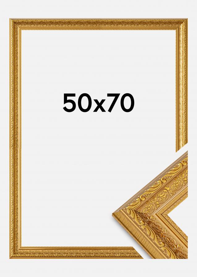 Kehys Ornate Akryylilasi Kulta 50x70 cm