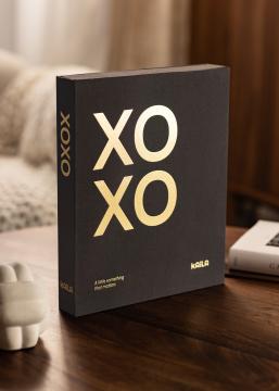 KAILA XOXO Black - Coffee Table Photo Album (60 Mustaa sivua)