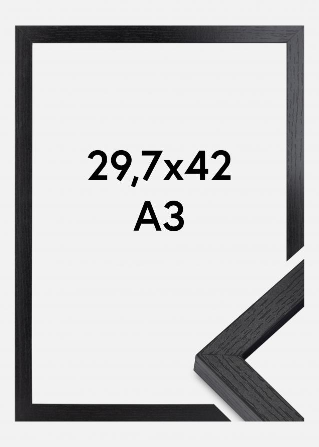 BGA Laatikkokehys Akryylilasi Musta 29,7x42 cm (A3)