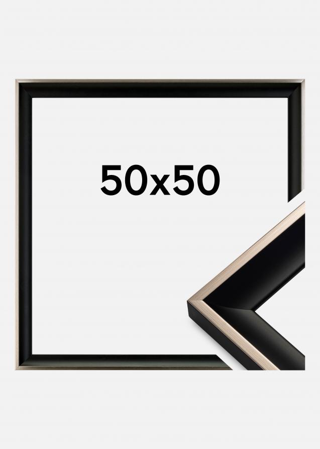 Kehys Öjaren Musta-Hopeanvärinen 50x50 cm