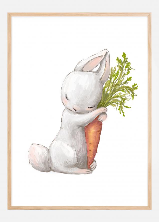 Rabbit Carrot Juliste