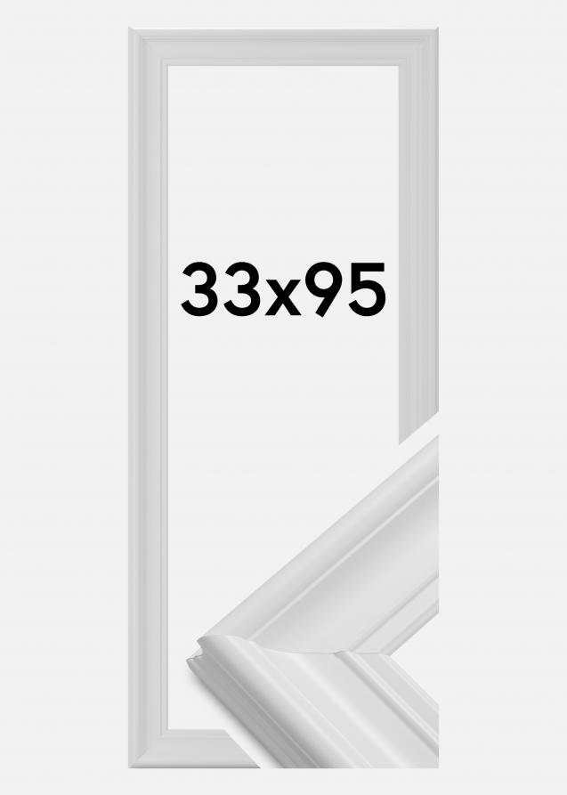 Kehys Mora Premium Valkoinen 33x95 cm