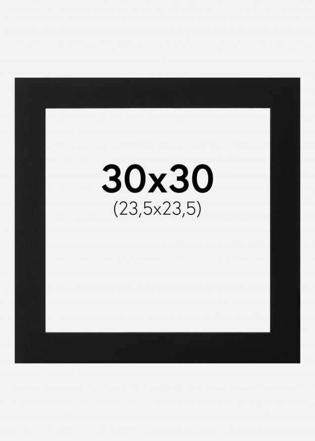 Paspatuuri Musta (Musta keskus) 30x30 cm (23,5x23,5)