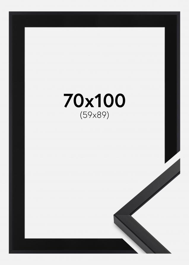 Kehys E-Line Wide Musta 70x100 cm - Paspatuuri Musta 60x90 cm