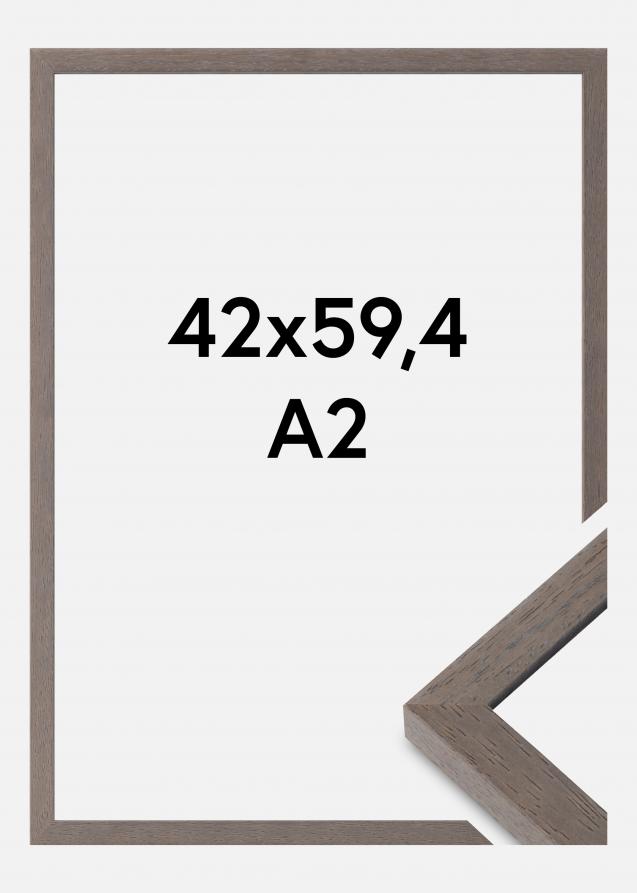 Kehys Hermes Akryylilasi Harmaa 42x59,4 cm (A2)