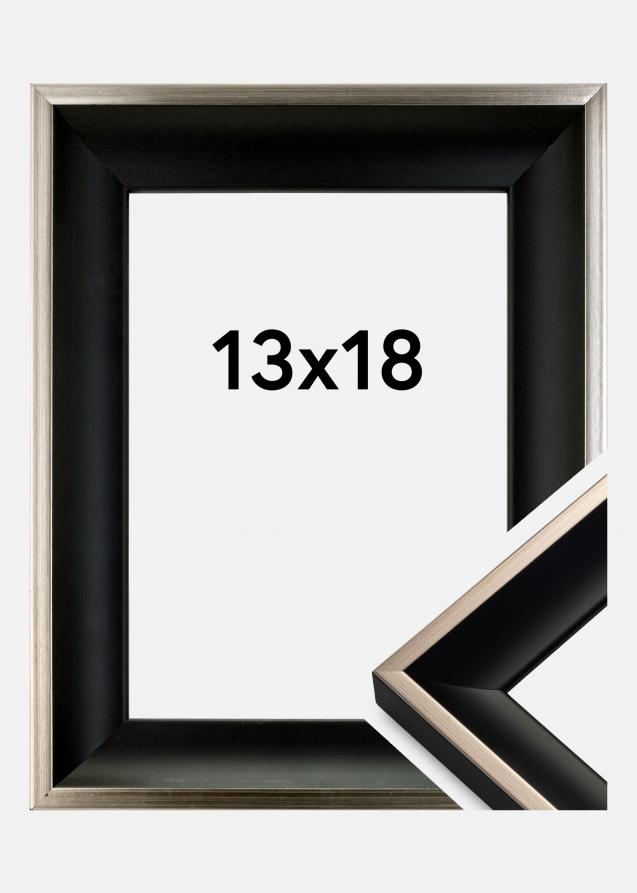 Kehys Öjaren Musta-Hopeanvärinen 13x18 cm