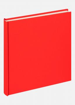 Cloth Albumi Punainen - 22,5x24 cm (40 Valkoista sivua / 20 lehte)