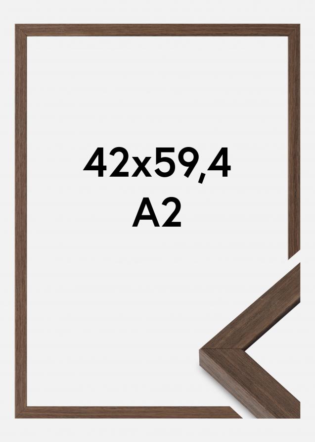 Kehys Hermes Akryylilasi Saksanpähkinä 42x59,4 cm (A2)