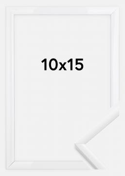 New Lifestyle on ohut, tyylikäs valkoinen taulunkehys. Koko - 10x15 cm
