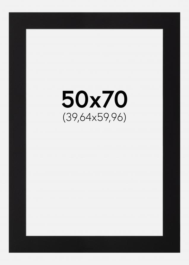 Paspatuuri Canson Musta (Valkoinen keskus) 50x70 cm (39,64x59,96)