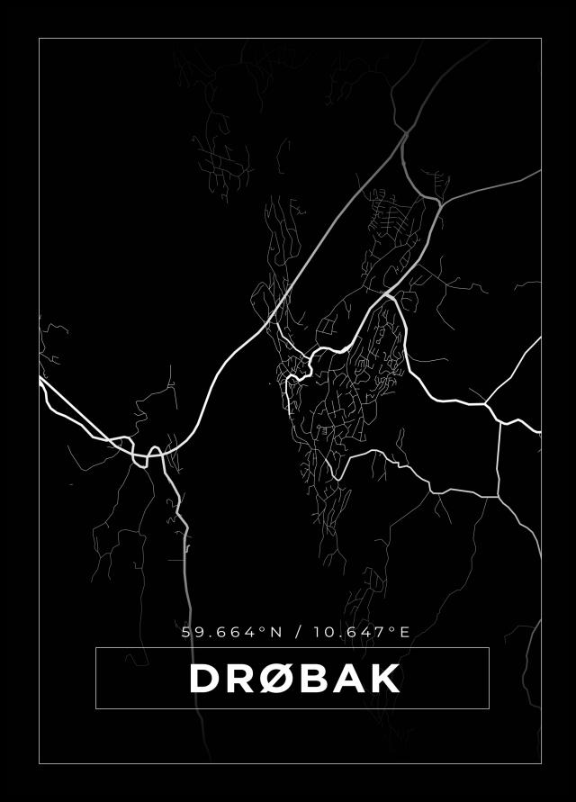 Kartta - Drøbak - Musta Juliste